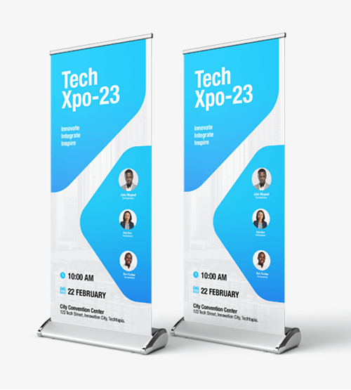 Roll Up Banner (Big Base)